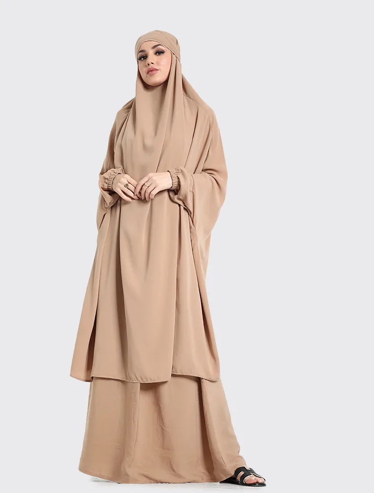 Camel 2 Piece Jilbab